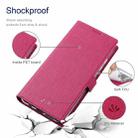 For Huawei Mate 40 Pro ViLi K Series Shockproof TPU + PU Leather Magnetic Buckle Horizontal Flip Case with Card Slots & Wallet & Holder(Rose Red) - 8