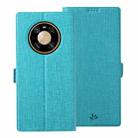 For Huawei Mate 40 Pro ViLi K Series Shockproof TPU + PU Leather Magnetic Buckle Horizontal Flip Case with Card Slots & Wallet & Holder(Blue) - 1