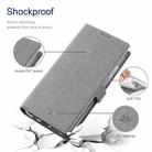 For Huawei Mate 40 Pro+ ViLi K Series Shockproof TPU + PU Leather Magnetic Buckle Horizontal Flip Case with Card Slots & Wallet & Holder(Grey) - 8