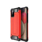 For Samsung Galaxy A02s (European Version) Magic Armor TPU + PC Combination Case(Red) - 1
