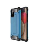 For Samsung Galaxy A02s (European Version) Magic Armor TPU + PC Combination Case(Blue) - 1