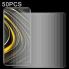 For Xiaomi Poco M3 50 PCS 0.26mm 9H 2.5D Tempered Glass Film - 1