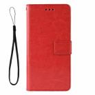 For OPPO Reno5 5G Retro Crazy Horse Texture Horizontal Flip Leather Case with Holder & Card Slots & Photo Frame(Red) - 2