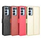 For OPPO Reno5 5G Retro Crazy Horse Texture Horizontal Flip Leather Case with Holder & Card Slots & Photo Frame(Red) - 8