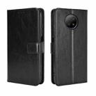 For Xiaomi Redmi Note 9T 5G / Note 9 5G Retro Crazy Horse Texture Horizontal Flip Leather Case with Holder & Card Slots & Photo Frame(Black) - 1