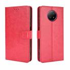 For Xiaomi Redmi Note 9T 5G / Note 9 5G Retro Crazy Horse Texture Horizontal Flip Leather Case with Holder & Card Slots & Photo Frame(Red) - 1