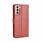 For Samsung Galaxy S21+ 5G Retro Crazy Horse Texture Horizontal Flip Leather Case with Holder & Card Slots & Photo Frame(Brown) - 3