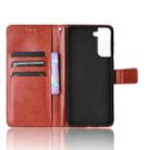 For Samsung Galaxy S21+ 5G Retro Crazy Horse Texture Horizontal Flip Leather Case with Holder & Card Slots & Photo Frame(Brown) - 4