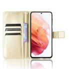 For Samsung Galaxy S21+ 5G Retro Crazy Horse Texture Horizontal Flip Leather Case with Holder & Card Slots & Photo Frame(Gold) - 5
