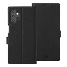 For Samsung Galaxy A32 5G ViLi K Series Shockproof TPU + PU Leather Magnetic Buckle Horizontal Flip Case with Card Slots & Wallet & Holder(Black) - 1