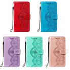 For Sony Xperia L4 Flower Vine Embossing Pattern Horizontal Flip Leather Case with Card Slot & Holder & Wallet & Lanyard(Red) - 9