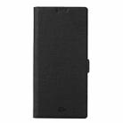 For OnePlus 8T ViLi K Series Shockproof TPU + PU Leather Magnetic Buckle Horizontal Flip Case with Card Slots & Wallet & Holder(Black) - 2