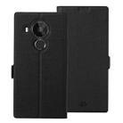 For Nokia 7.3 ViLi K Series Shockproof TPU + PU Leather Magnetic Buckle Horizontal Flip Case with Card Slots & Wallet & Holder(Black) - 1
