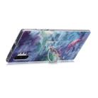 For Galaxy Note 10+ Coloured Drawing Pattern IMD Workmanship Soft TPU Protective Case With Holder(Blue Sky) - 4