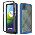 For Motorola Moto G9 Power Starry Sky Solid Color Series Shockproof PC + TPU Protective Case(Royal Blue) - 1