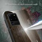 For Samsung Galaxy S20 Wood Grain Glass Protective Case(M06) - 5