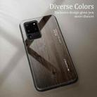 For Samsung Galaxy S20 Ultra Wood Grain Glass Protective Case(M01) - 2