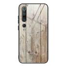 For Xiaomi Mi 10 Pro Wood Grain Glass Protective Case(M04) - 1