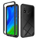 For Huawei P Smart 2020 Starry Sky Solid Color Series Shockproof PC + TPU Protective Case(Black) - 1