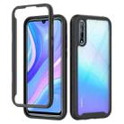For Huawei Y8p Starry Sky Solid Color Series Shockproof PC + TPU Protective Case(Black) - 1