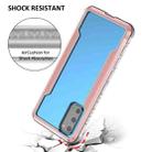 For Samsung Galaxy S20 Plus iPAKY Thunder Series Aluminum Frame + TPU Bumper + Clear PC Shockproof Case(Rose Gold) - 4