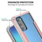 For Samsung Galaxy S20 Plus iPAKY Thunder Series Aluminum Frame + TPU Bumper + Clear PC Shockproof Case(Rose Gold) - 5