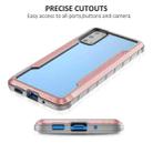 For Samsung Galaxy S20 Plus iPAKY Thunder Series Aluminum Frame + TPU Bumper + Clear PC Shockproof Case(Rose Gold) - 8