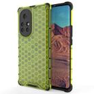 For Huawei nova 8 Pro 5G Shockproof Honeycomb PC + TPU Protective Case(Green) - 1