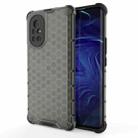 For Huawei nova 8 5G Shockproof Honeycomb PC + TPU Protective Case(Black) - 1