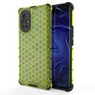 For Huawei nova 8 5G Shockproof Honeycomb PC + TPU Protective Case(Green) - 1