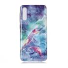 For Galaxy A50 Coloured Drawing Pattern IMD Workmanship Soft TPU Protective Case(Blue Sky) - 1