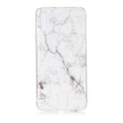 For Galaxy M10 Coloured Drawing Pattern IMD Workmanship Soft TPU Protective Case(White) - 1