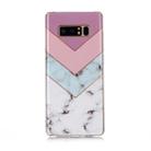 For Galaxy Note 8 Coloured Drawing Pattern IMD Workmanship Soft TPU Protective Case(Tricolor) - 1