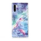 For Galaxy Note 10 Coloured Drawing Pattern IMD Workmanship Soft TPU Protective Case(Blue Sky) - 1