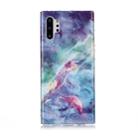 For Galaxy Note 10+ Coloured Drawing Pattern IMD Workmanship Soft TPU Protective Case(Blue Sky) - 1