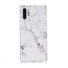 For Galaxy Note 10+ Coloured Drawing Pattern IMD Workmanship Soft TPU Protective Case(White) - 1