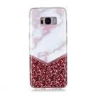 For Galaxy S8 Coloured Drawing Pattern IMD Workmanship Soft TPU Protective Case(Color Matching) - 1
