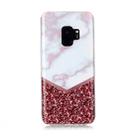 For Galaxy S9 Coloured Drawing Pattern IMD Workmanship Soft TPU Protective Case(Color Matching) - 1