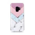 For Galaxy S9 Coloured Drawing Pattern IMD Workmanship Soft TPU Protective Case(Tricolor) - 1