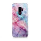 For Galaxy S9+ Coloured Drawing Pattern IMD Workmanship Soft TPU Protective Case(Pink Sky) - 1