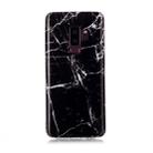 For Galaxy S9+ Coloured Drawing Pattern IMD Workmanship Soft TPU Protective Case(Black) - 1