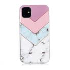For iPhone 11 Coloured Drawing Pattern IMD Workmanship Soft TPU Protective Case(Tricolor) - 1