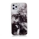 For iPhone 11 Pro Coloured Drawing Pattern IMD Workmanship Soft TPU Protective Case(Black White) - 1