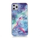 For iPhone 11 Pro Max Coloured Drawing Pattern IMD Workmanship Soft TPU Protective Case(Blue Sky) - 1