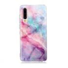 For Huawei P30 Coloured Drawing Pattern IMD Workmanship Soft TPU Protective Case(Pink Sky) - 1