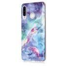 For Huawei P30 Lite Coloured Drawing Pattern IMD Workmanship Soft TPU Protective Case(Blue Sky) - 2