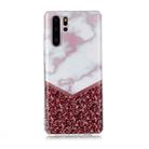For Huawei P30 Pro Coloured Drawing Pattern IMD Workmanship Soft TPU Protective Case(Color Matching) - 1