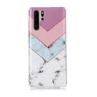 For Huawei P30 Pro Coloured Drawing Pattern IMD Workmanship Soft TPU Protective Case(Tricolor) - 1