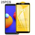 For Samsung Galaxy M01 Core 25 PCS 9D Full Glue Full Screen Tempered Glass Film - 1