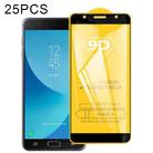 For Samsung Galaxy J7 Max 25 PCS 9D Full Glue Full Screen Tempered Glass Film - 1